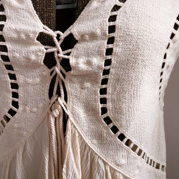 Surf Gypsy Boho Crochet Top - Picture 2 of 7